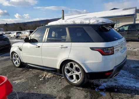 2018 Land Rover Range Rover Sport Hse из США, поврежденный, VIN SALWR2RVXJA199380